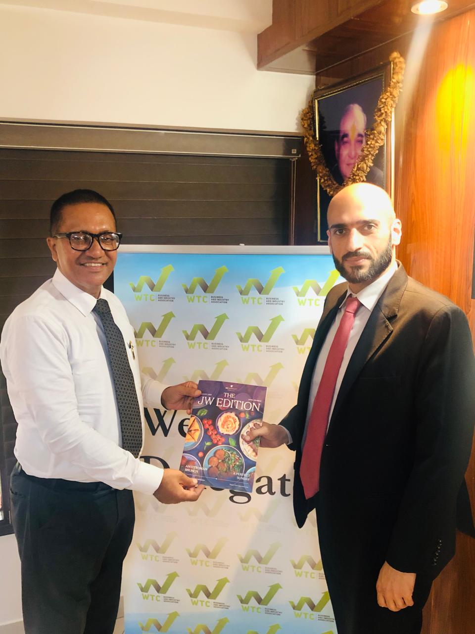 Meeting Between WTCBIA and Qatar Energy at WTCBIA Office