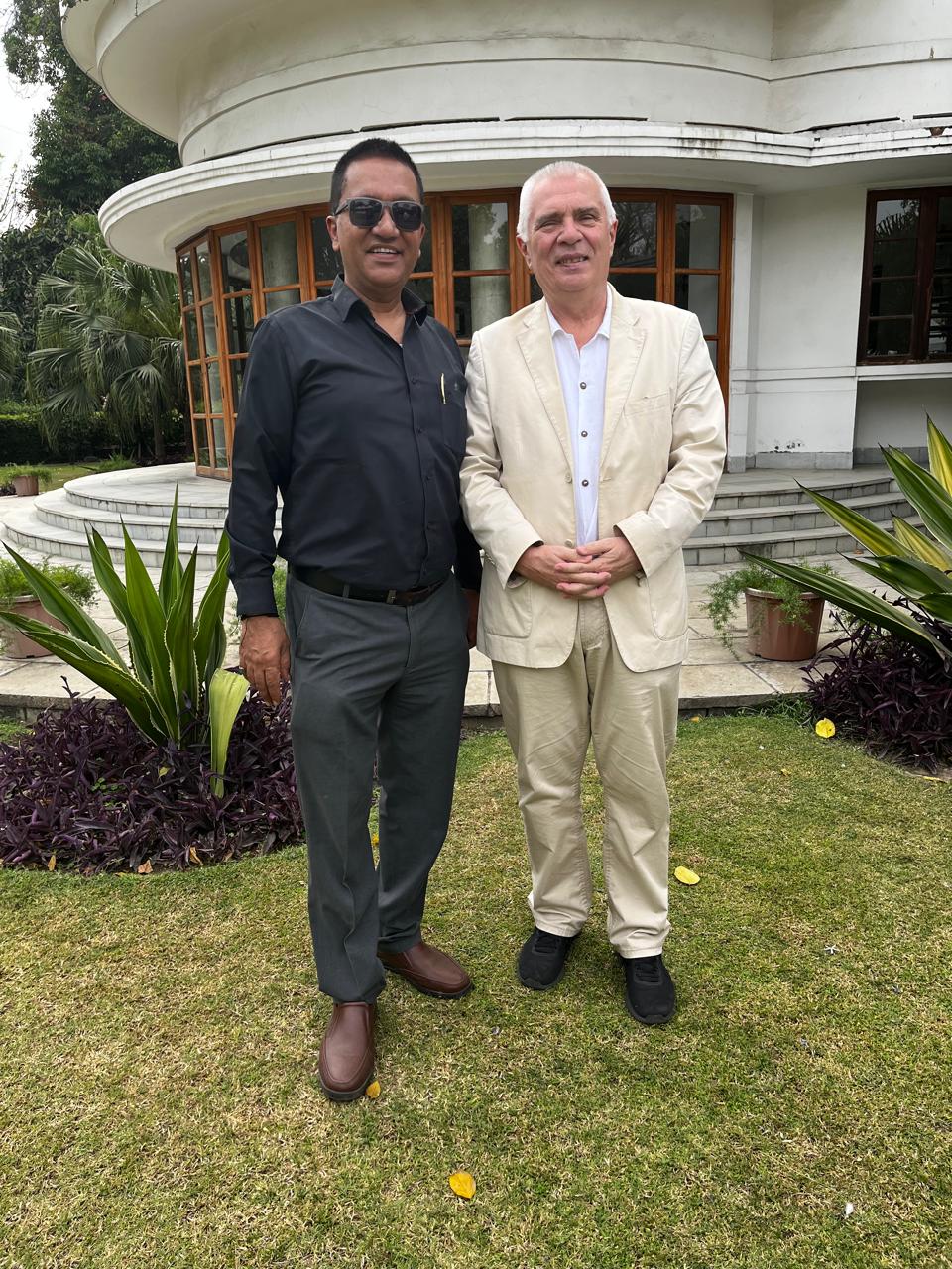 Call on Meeting with Mr. Piotr Antoni Świtalski, Hon Ambassador of Poland 🇵🇱 in India at his residence. WTCBIA is committed to strengthen the business ties. This was a family get together