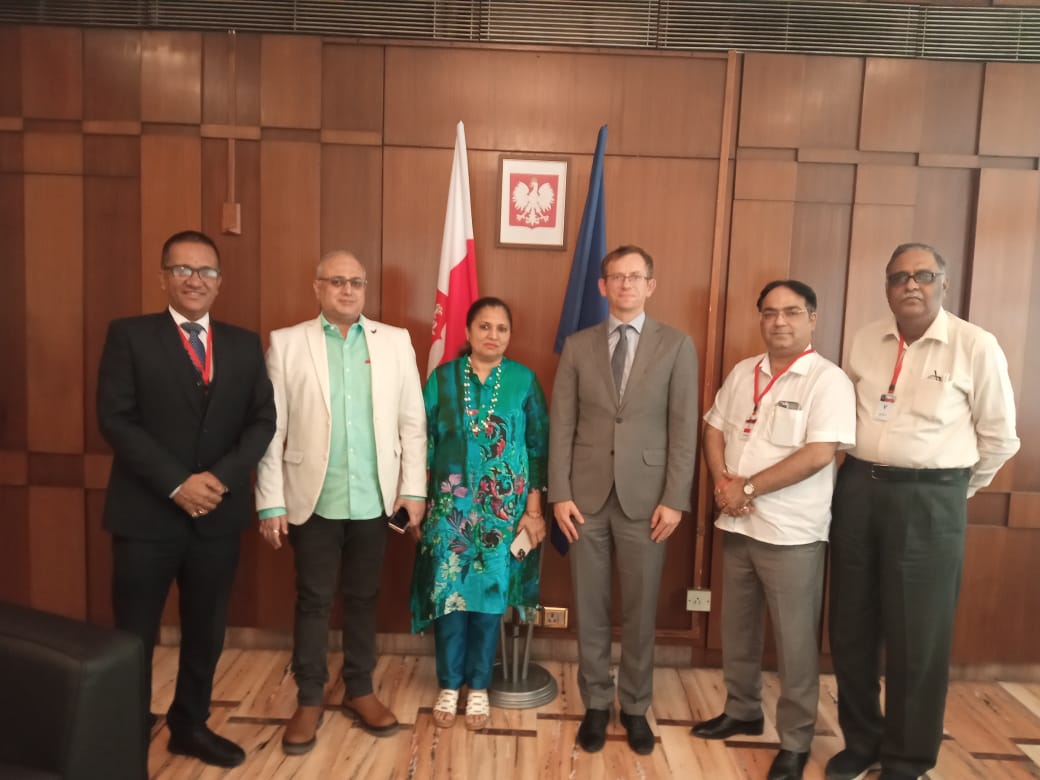 WTC Delegation meeting with Charge De Affairs, Poland Ambassy – Oct 2023